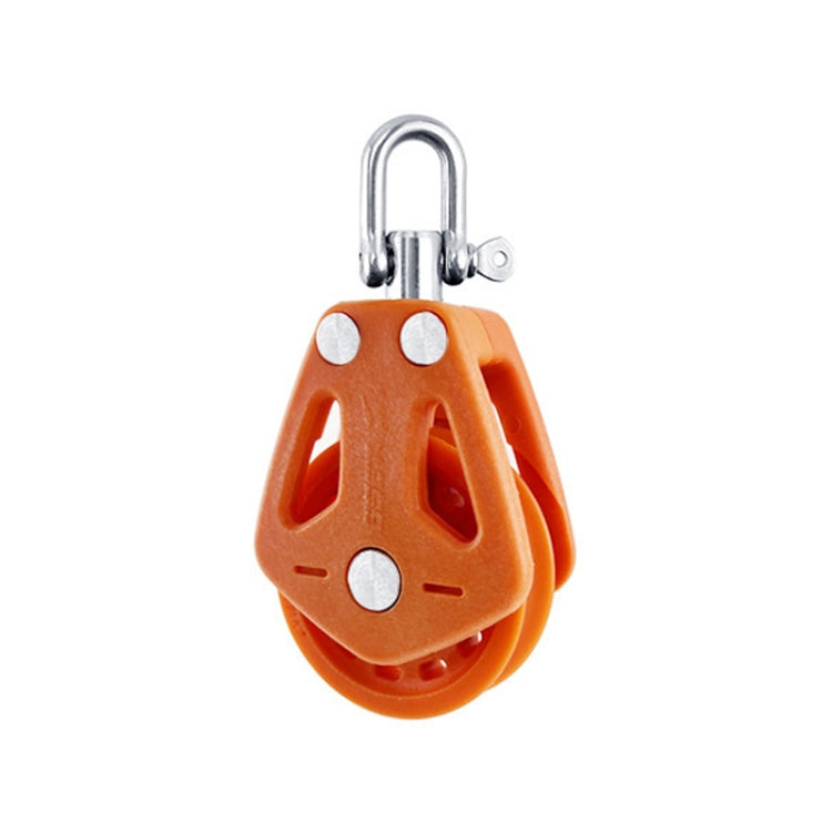 BSET MATEL Marine Nylon Plastic Swivel Bearing Single Pulley