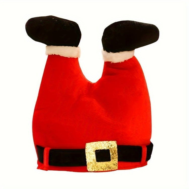 Christmas Ball Dress-Up Pants Leg Shape Hat Party Decoration Supplies