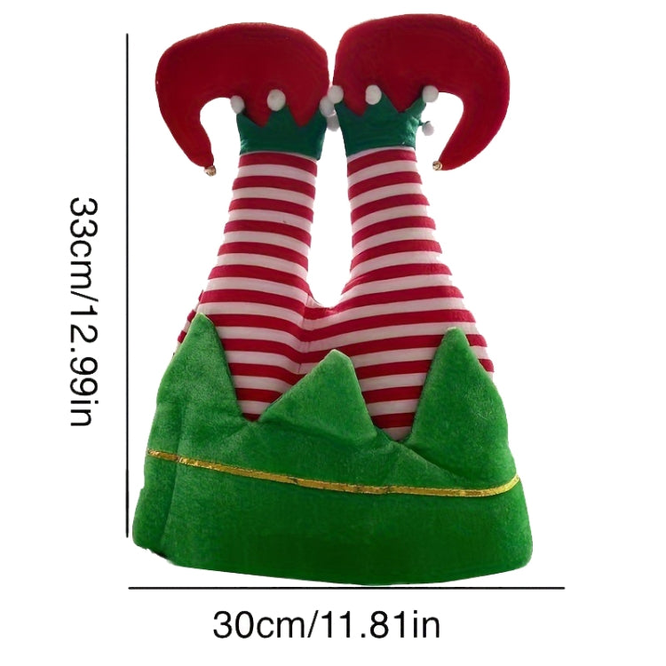 Christmas Ball Dress-Up Pants Leg Shape Hat Party Decoration Supplies