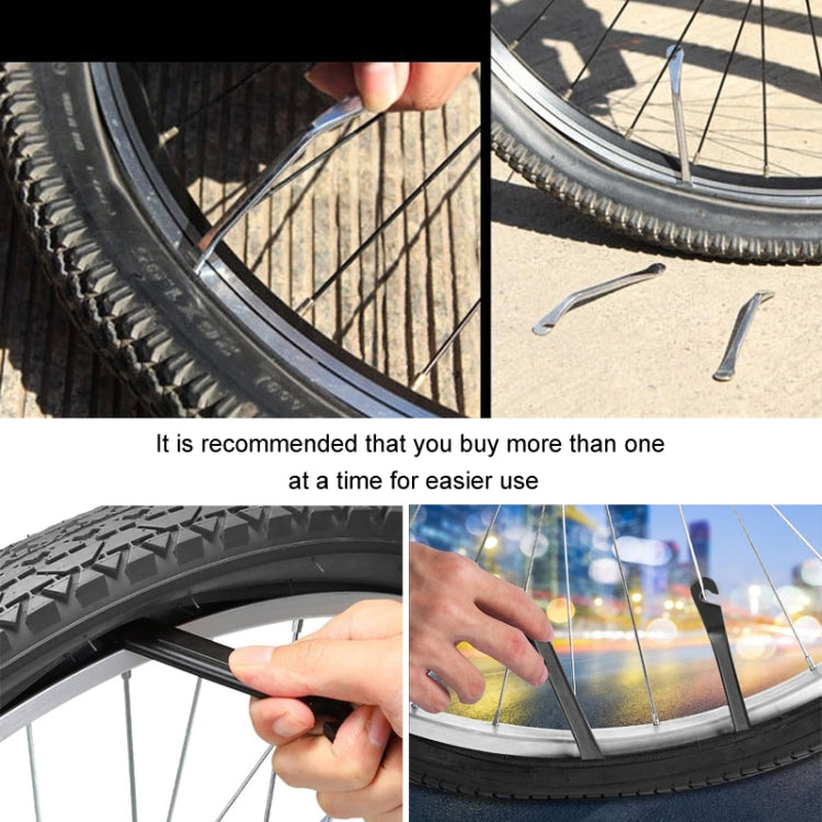 2pcs Metal Bicycle Tire Pry Bars Levers Mountain Bike Tire Removal Tools