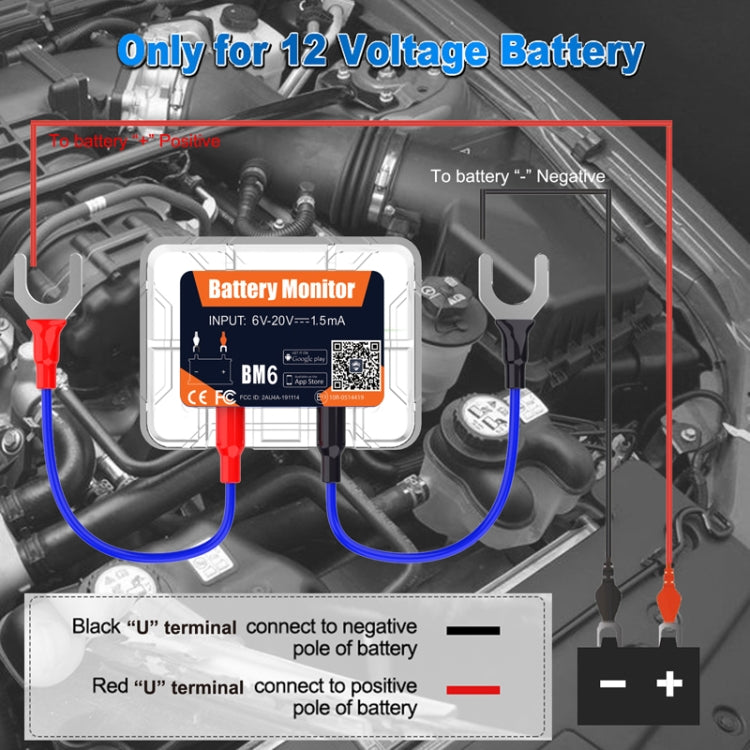 BM6 Car Battery Electricity Testing Instrument Locator