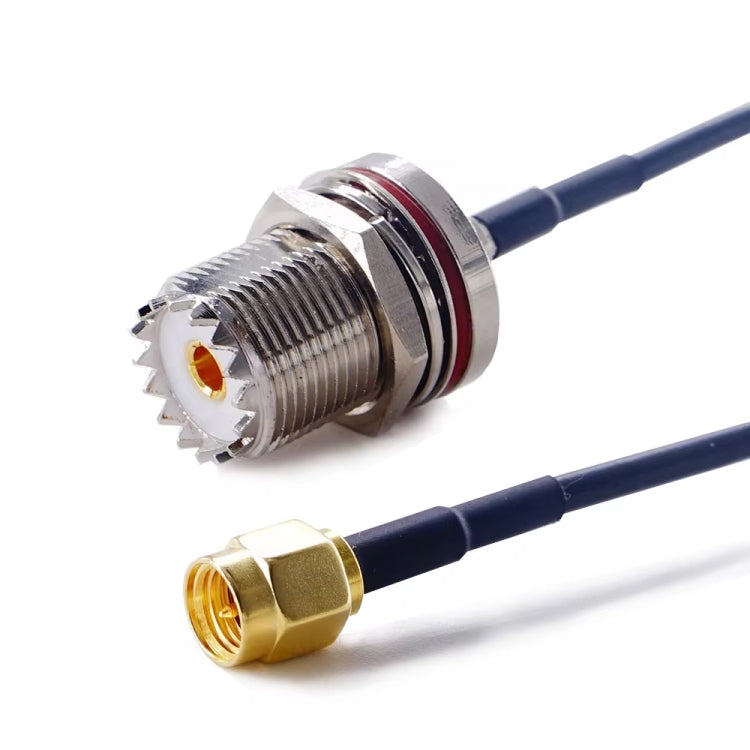 20cm SMA Male To SO239 UHF Female Coaxial RF Cable RG174 Coaxial Connector