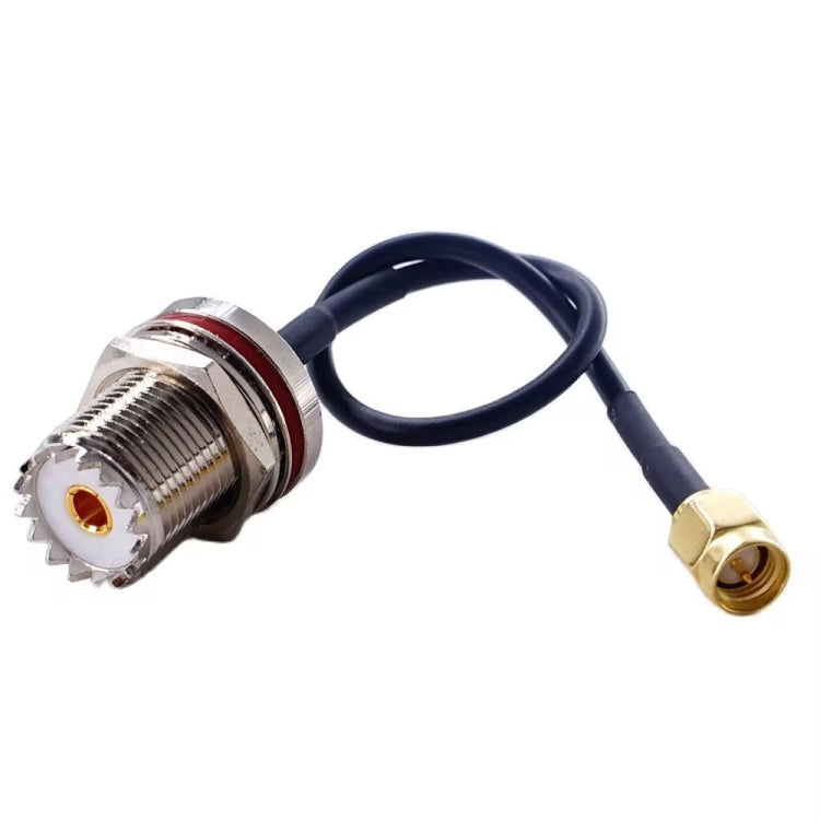 50cm SMA Male To SO239 UHF Female Coaxial RF Cable RG174 Coaxial Connector