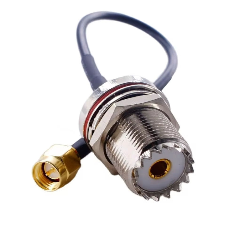 20cm SMA Male To SO239 UHF Female Coaxial RF Cable RG174 Coaxial Connector