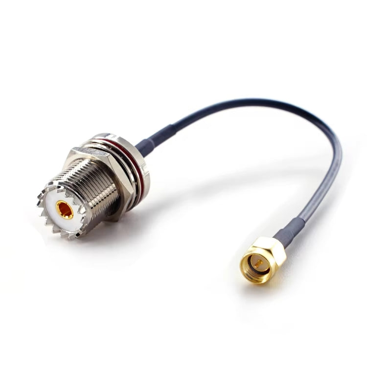 20cm SMA Male To SO239 UHF Female Coaxial RF Cable RG174 Coaxial Connector