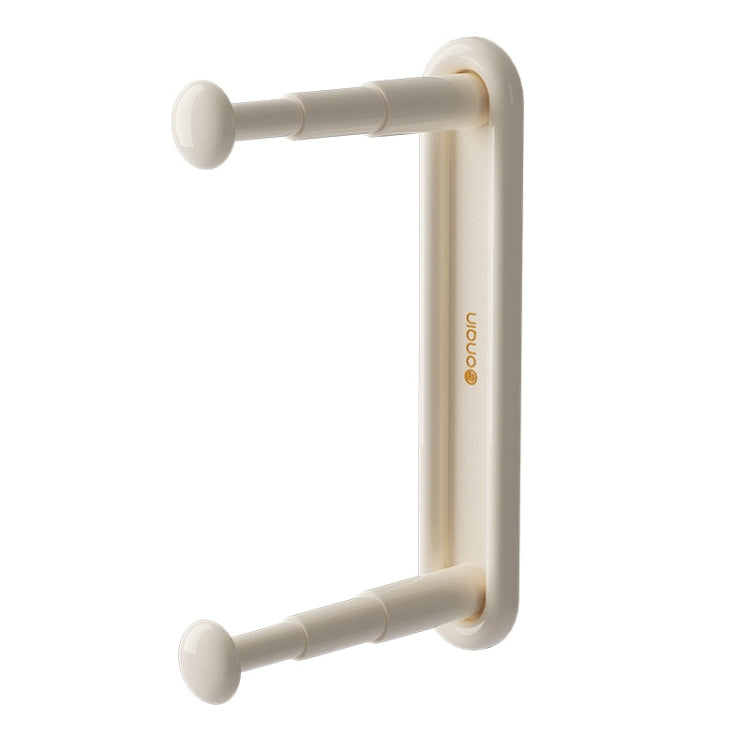 Retractable Clothes Rack Organizer Multifunctional Household Hole-Free Balcony Storage Shelf