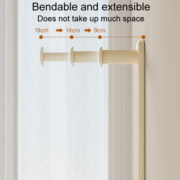 Retractable Clothes Rack Organizer Multifunctional Household Hole-Free Balcony Storage Shelf