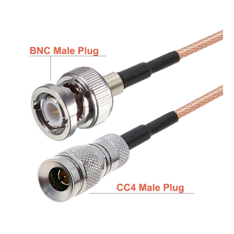 50cm BNC Male To CC4 Male Cable RG179 RF Adapter Wire