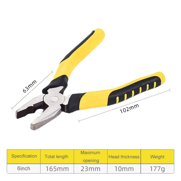 6 inch Vise Wire Pliers Industrial Grade Labor-saving Household Electrician Stripping Pliers