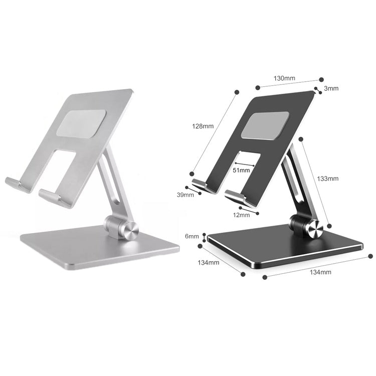 Aluminum Alloy Tablet Stand Desktop Folding Mobile Phone Stand