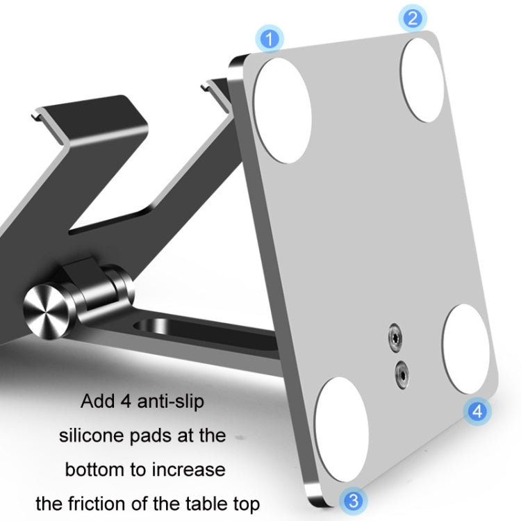 Aluminum Alloy Tablet Stand Desktop Folding Mobile Phone Stand