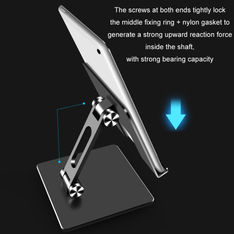 Aluminum Alloy Tablet Stand Desktop Folding Mobile Phone Stand