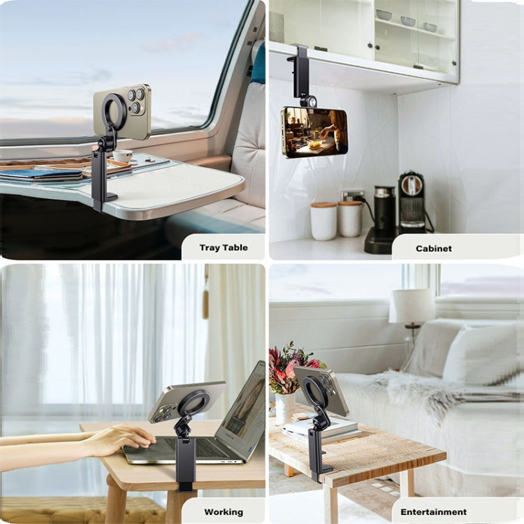Desktop Live Broadcast Portable Strong Magnetic Foldable Travel Mobile Phone Holder - M10M-AR01
