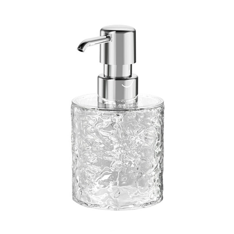 300ml Household Traveling Dispenser Shampoo Body Wash Lathering Bottles, Style: Transparent Round