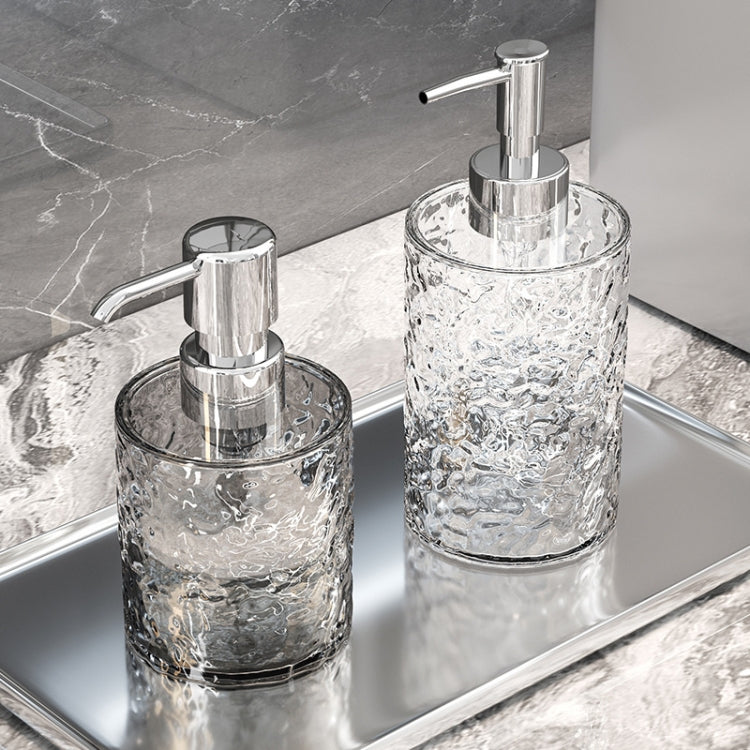 300ml Household Traveling Dispenser Shampoo Body Wash Lathering Bottles, Style: Transparent Square