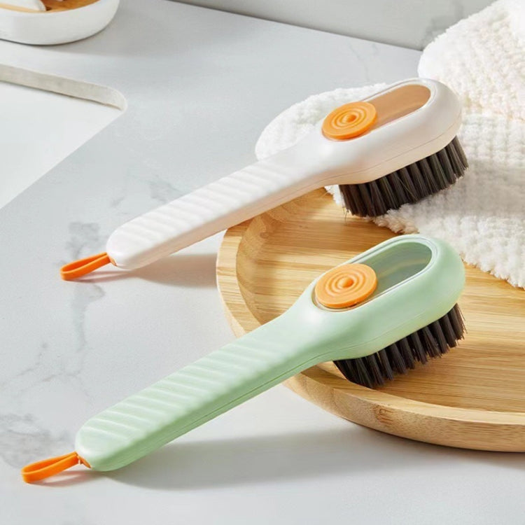 5pcs /Pack Multifunctional Press-Type Liquid-Filled Nano Soft Bristle Shoe Brush