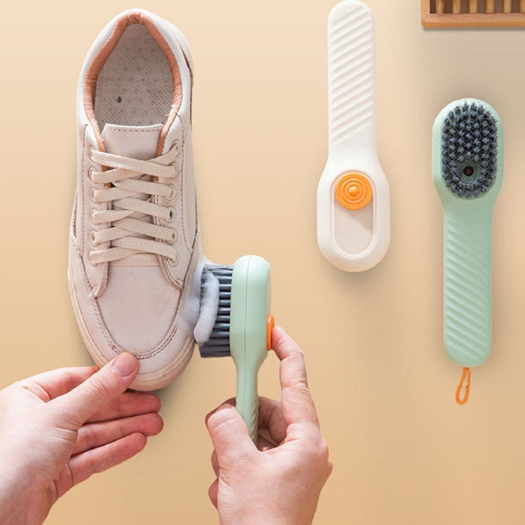 5pcs /Pack Multifunctional Press-Type Liquid-Filled Nano Soft Bristle Shoe Brush