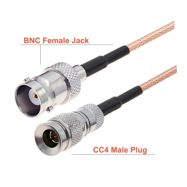 20cm CC4 Male To BNC Female Cable RG179 RF Adapter Wire