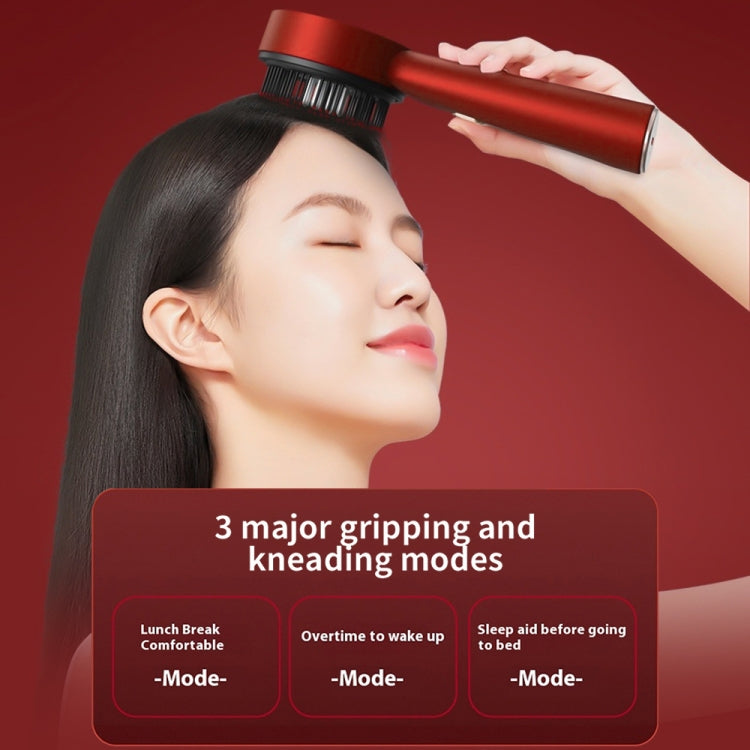 630nm Red Light Massage Comb Scalp Care Liquid Guide Hair Growth Instrument