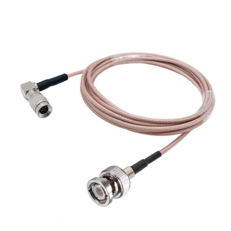 100cm CC4 Male Elbow To BNC Male Connector Cable RG179 Coaxial RF Cable