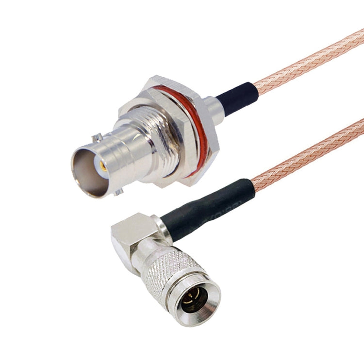30cm CC4 Male Elbow To BNC Through Wall Waterproof Female Connector Cable RG179 Coaxial RF Wire