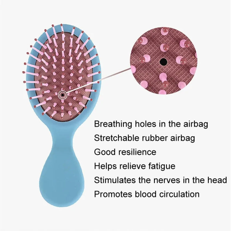 Mini Airbag Comb Durable Massage Comb, Color: Pearlescent Purple