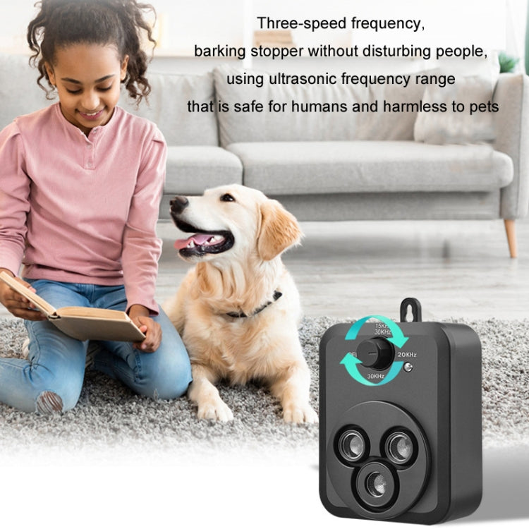 Ultrasonic Bark Stopper Outdoor Noise-Proof Automatic Dog Repellent - G3