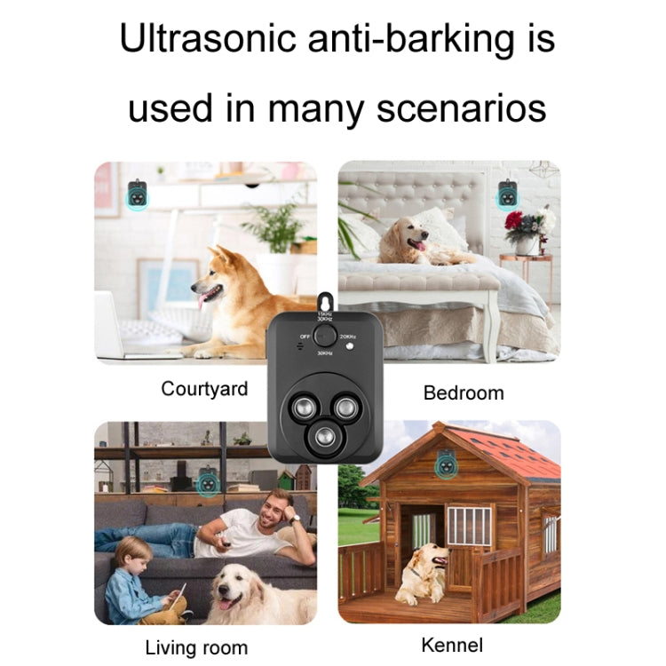 Ultrasonic Bark Stopper Outdoor Noise-Proof Automatic Dog Repellent - G3