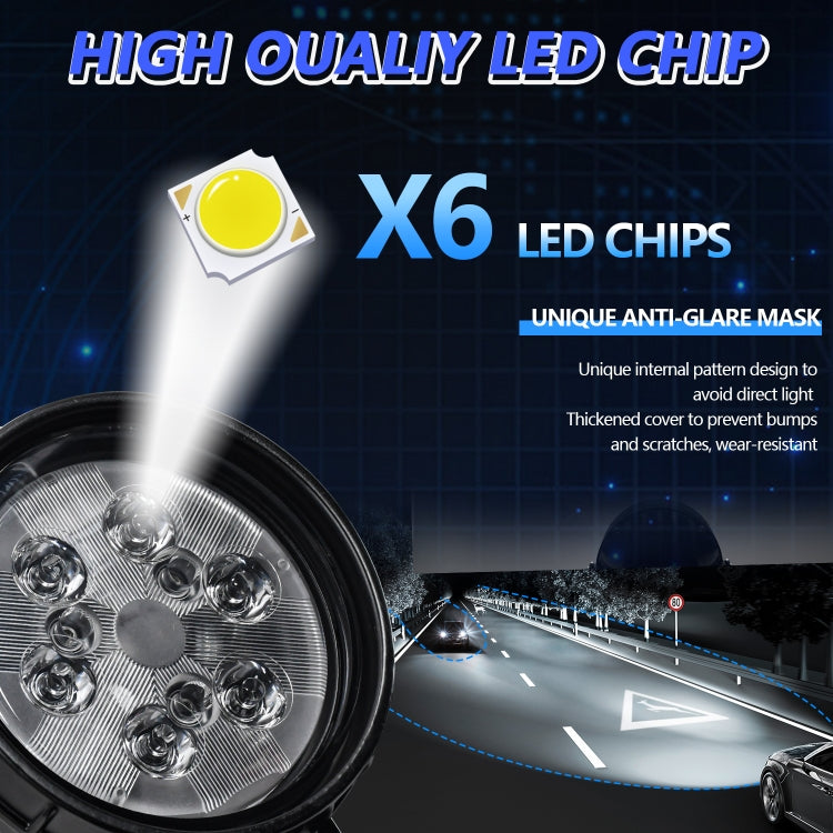 12W 9-30V Car Mixed Light Work Light With Wire Set
