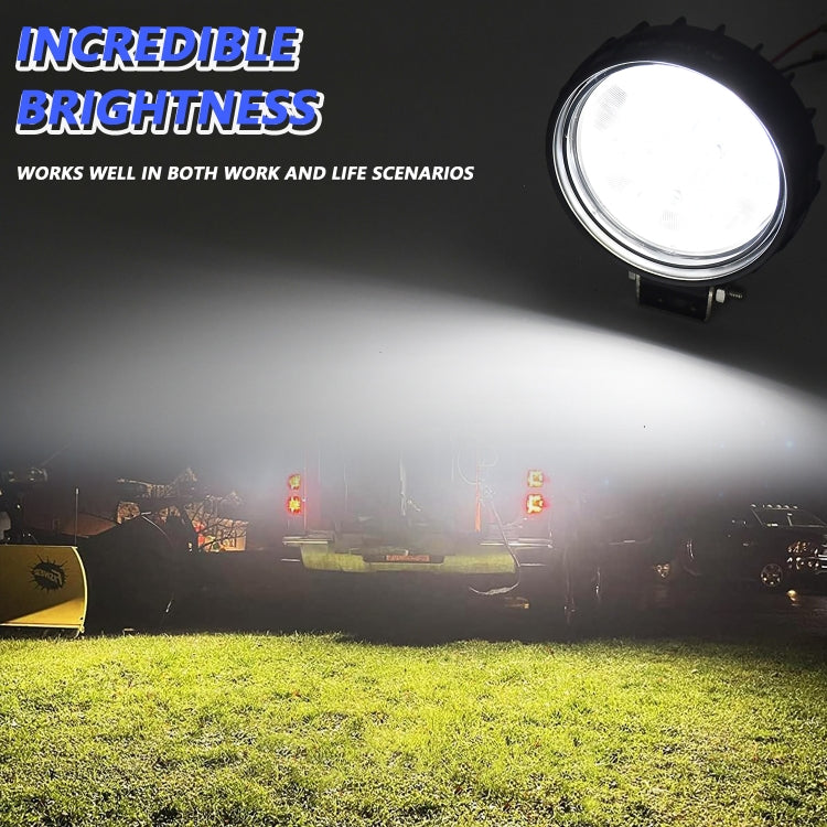 12W 9-30V Car Mixed Light Work Light With Wire Set