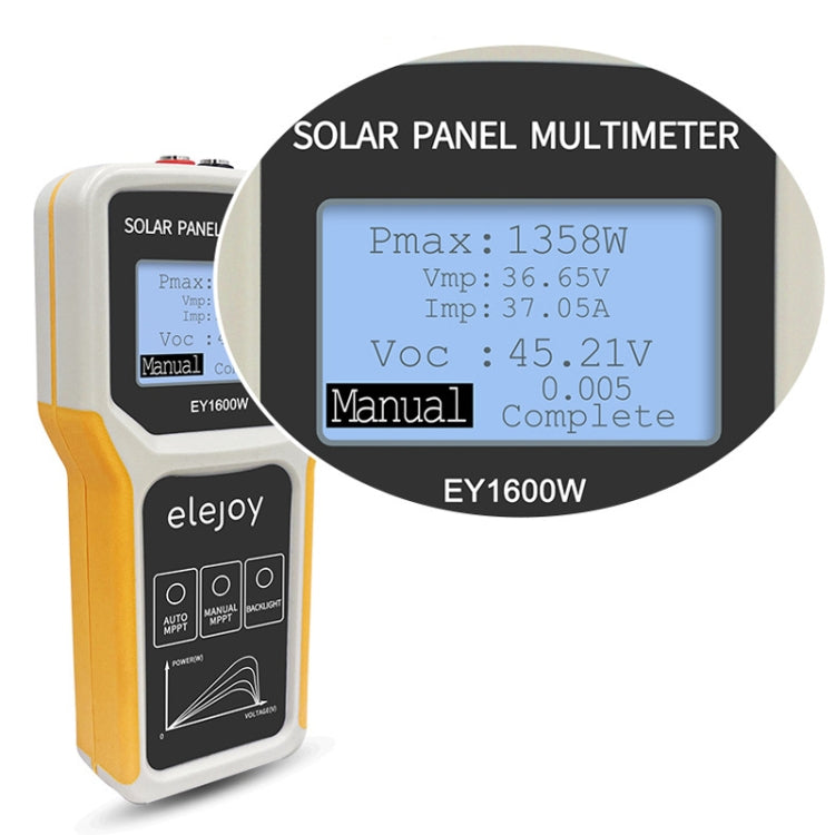 elejoy 1600W MPPT Solar Photovoltaic Panel Multimeter - EY1600W