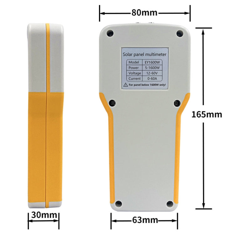 elejoy 1600W MPPT Solar Photovoltaic Panel Multimeter - EY1600W