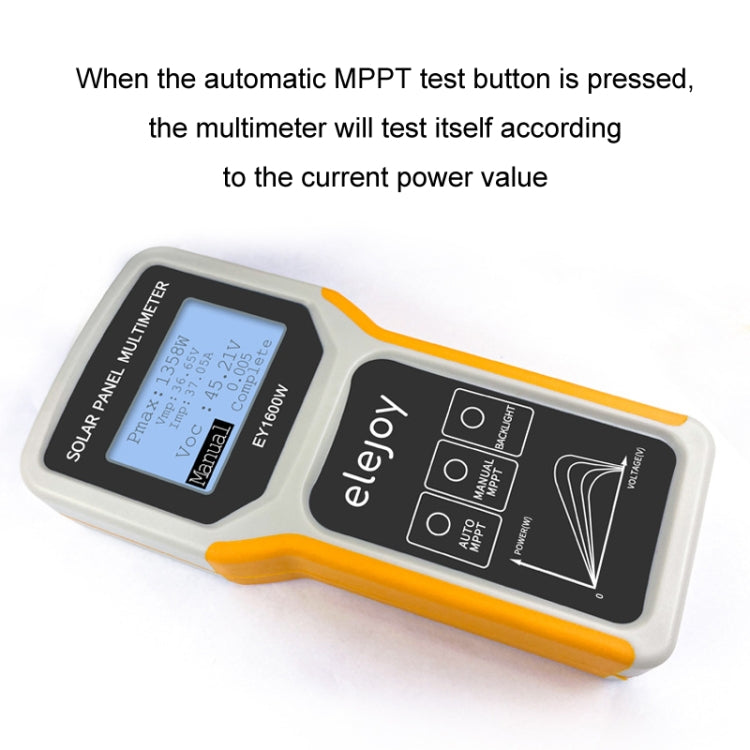 elejoy 1600W MPPT Solar Photovoltaic Panel Multimeter - EY1600W