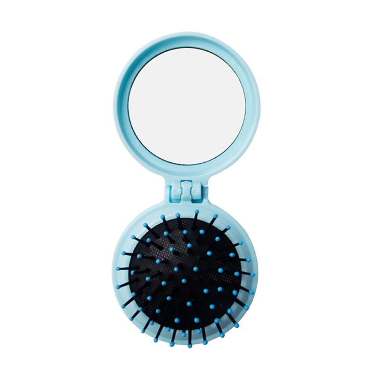 Folding Air Cushion Comb Portable 2 In 1 Comb wWith Mirror
