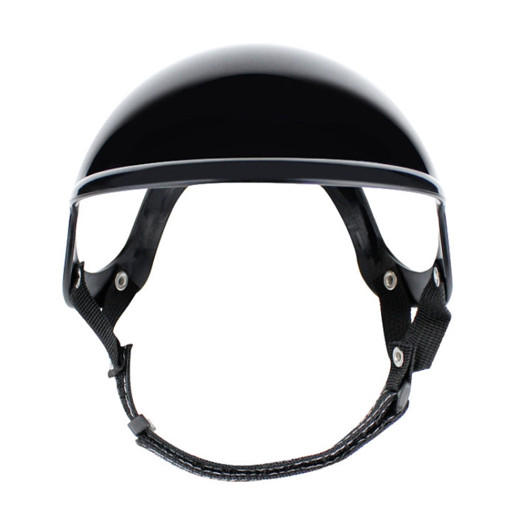 Pet Helmet Hat Dog And Cats Accessories, Size: S - Black