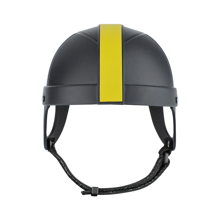 Pet Helmet Dogs And Cats Rugby Hat Accessories, Size: S