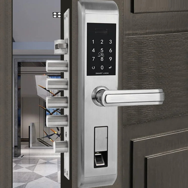6068 Steel Security Door Lock Body For Mechanical Lock And Fingerprint Lock, Sepc: 388  x 30mm