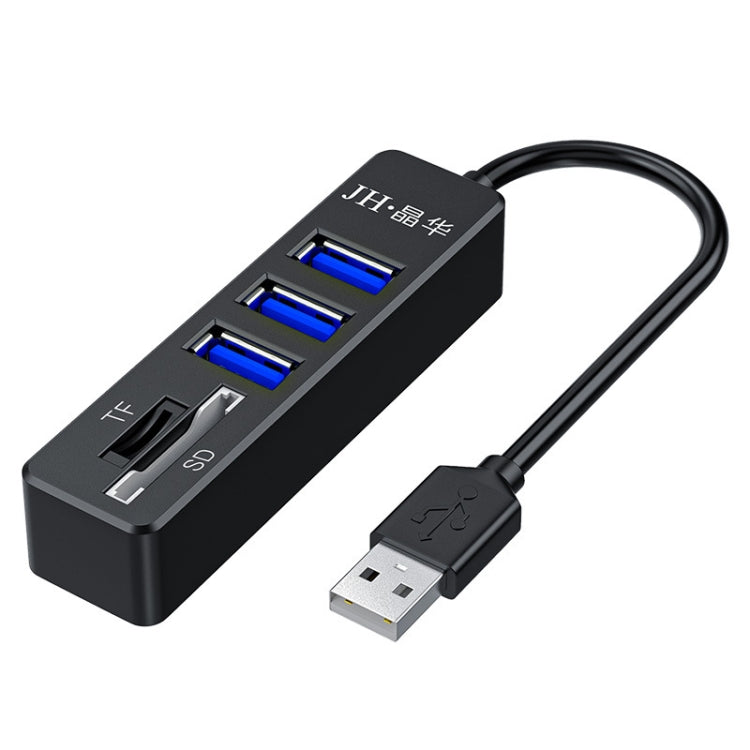 JINGHUA Z30 5-In-1 Docking Station Laptop USB2.0 Hub - Black