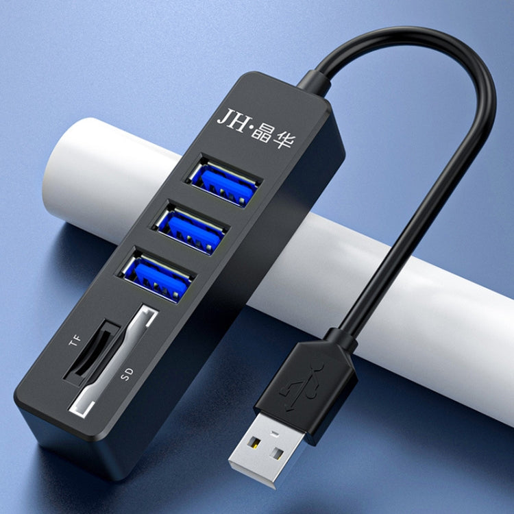 JINGHUA Z30 5-In-1 Docking Station Laptop USB2.0 Hub - Black