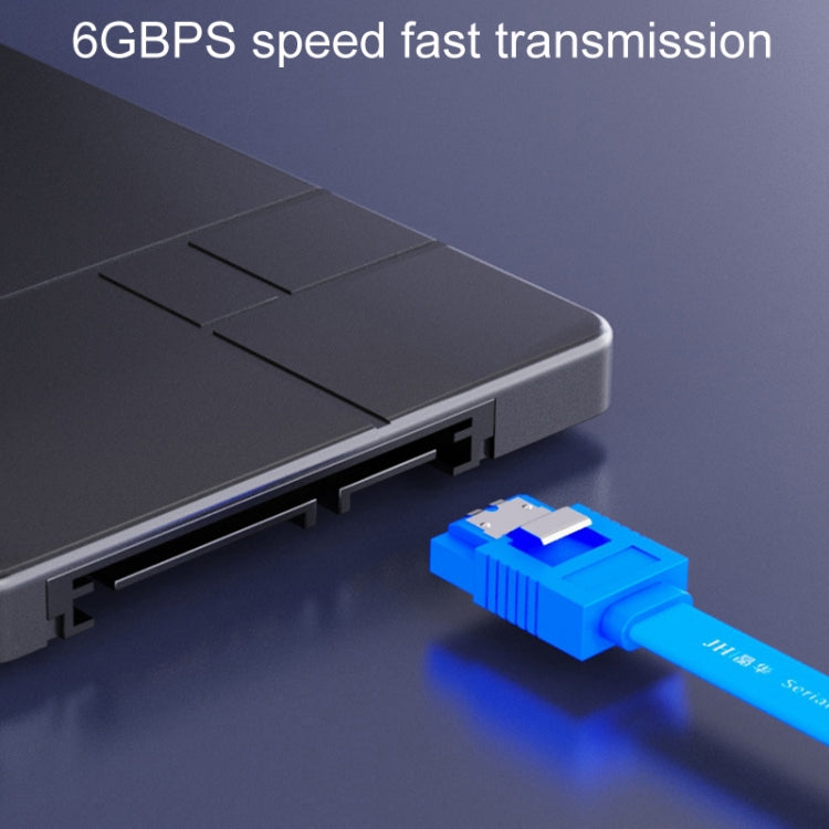 0.45m JINGHUA U510B High Speed SATA3.0 SSD Serial Cable