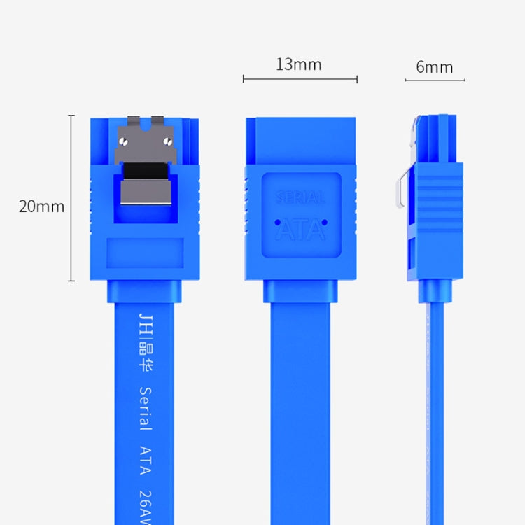 0.45m JINGHUA U510B High Speed SATA3.0 SSD Serial Cable