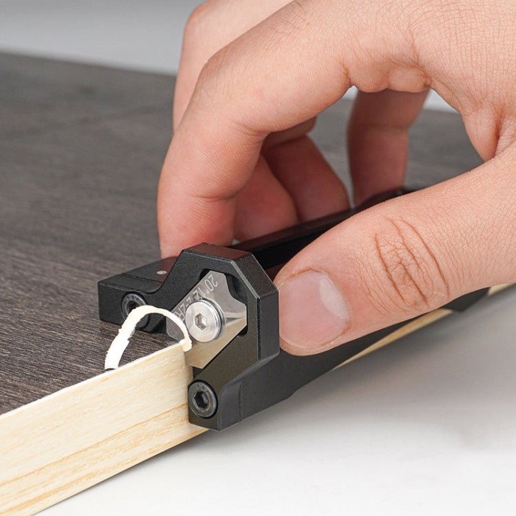 Woodworking Edge Banding Manual Arc Trimmer Board Chamfering Fillet Scraper, Specification: With R3 Blade