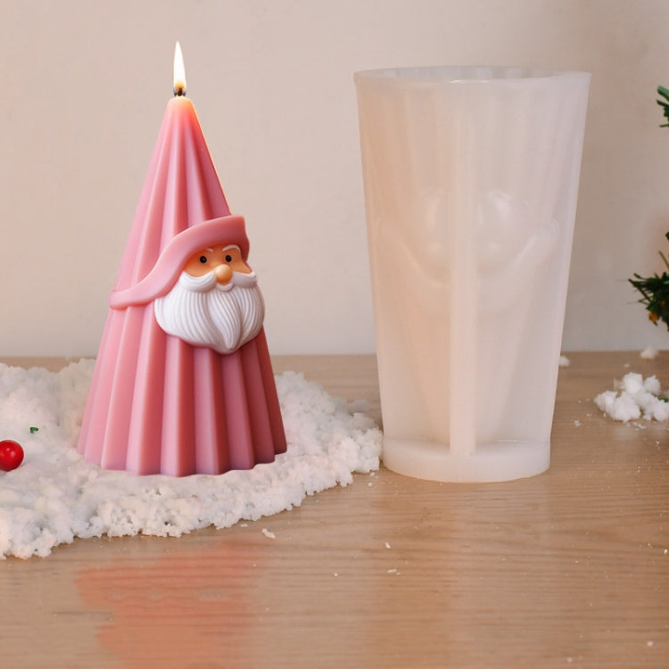 Santa Claus Aromatherapy Candle DIY Silicone Mold, Style: D ZL-82