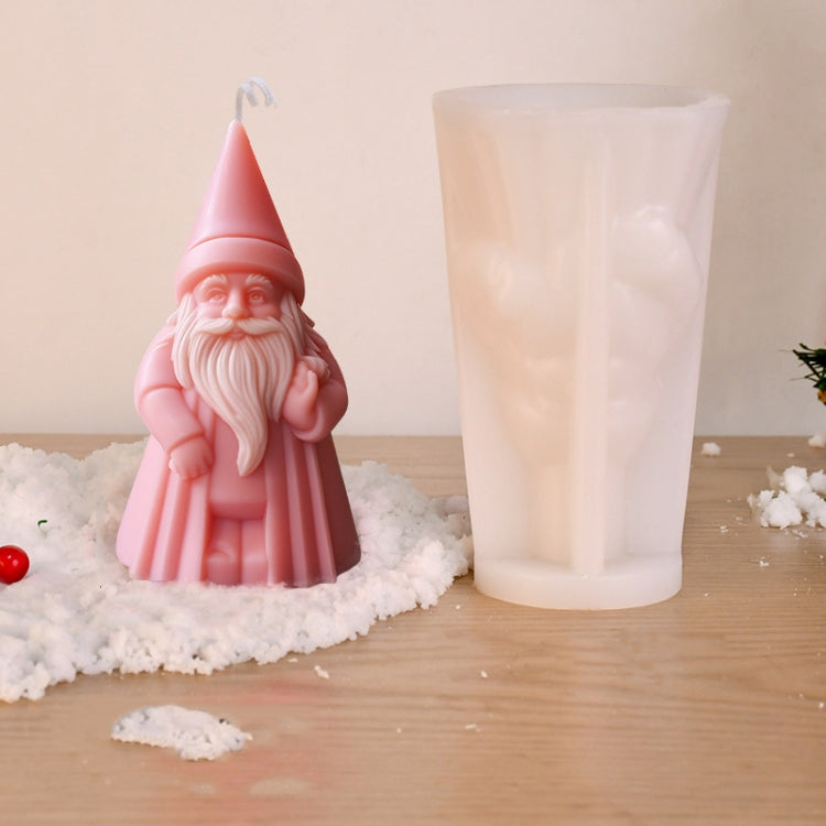 Santa Claus Aromatherapy Candle DIY Silicone Mold, Style: G ZL-85