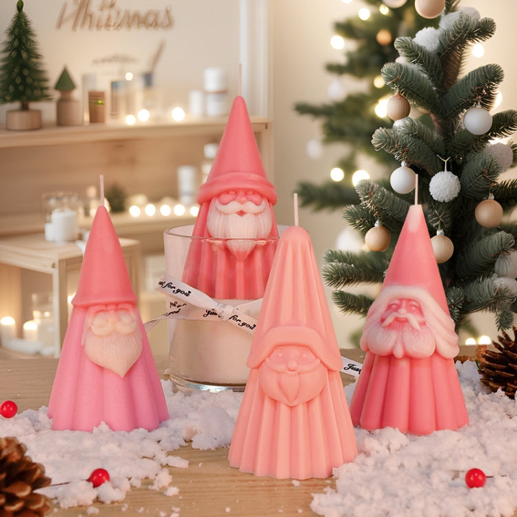 Santa Claus Aromatherapy Candle DIY Silicone Mold, Style: E ZL-83