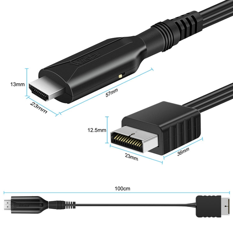 For Sony PS1 / PS2 To HDMI Converter Adapter Cable 1m 720P/1080P Output