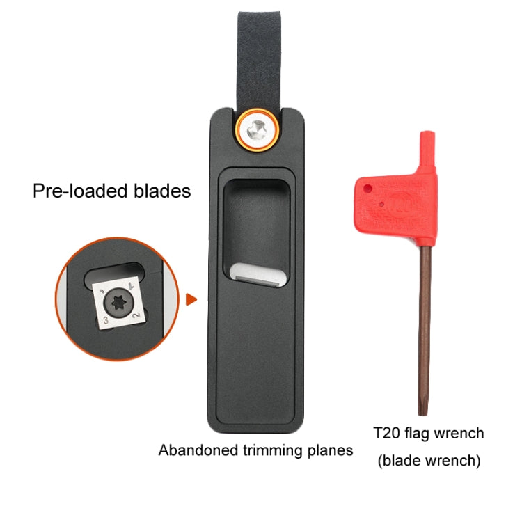 MG0-000-0145 Woodworking Edge Trimmer Manual Planer Trimming Edge Banding Deburring Tool