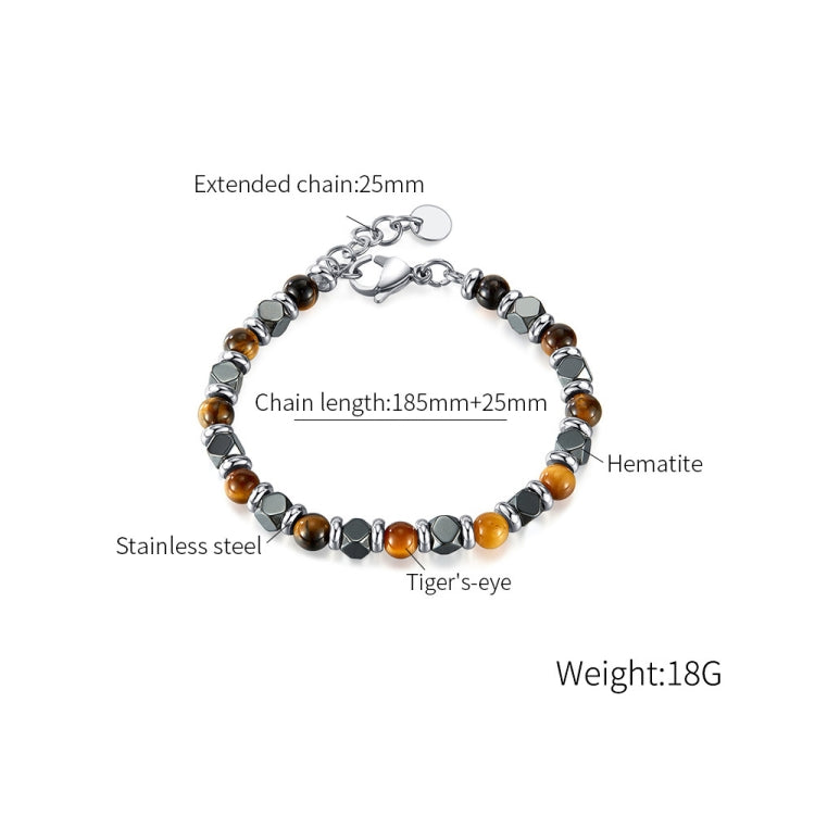 OPK GS1573 Personalized Splicing Stainless Steel Bracelet
