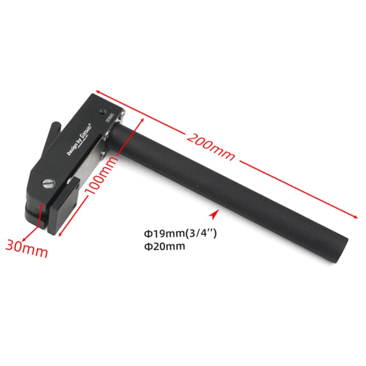 For 19mm Hole Ganwei Woodworking Desktop Quick Acting Hold Down Clamp Desktop Fast Fixed Clip