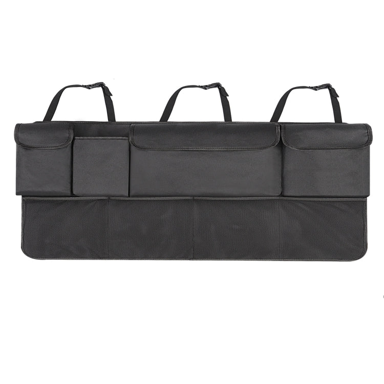 Car SUV Rear Seat Widening Organizing Storage Bag - Black